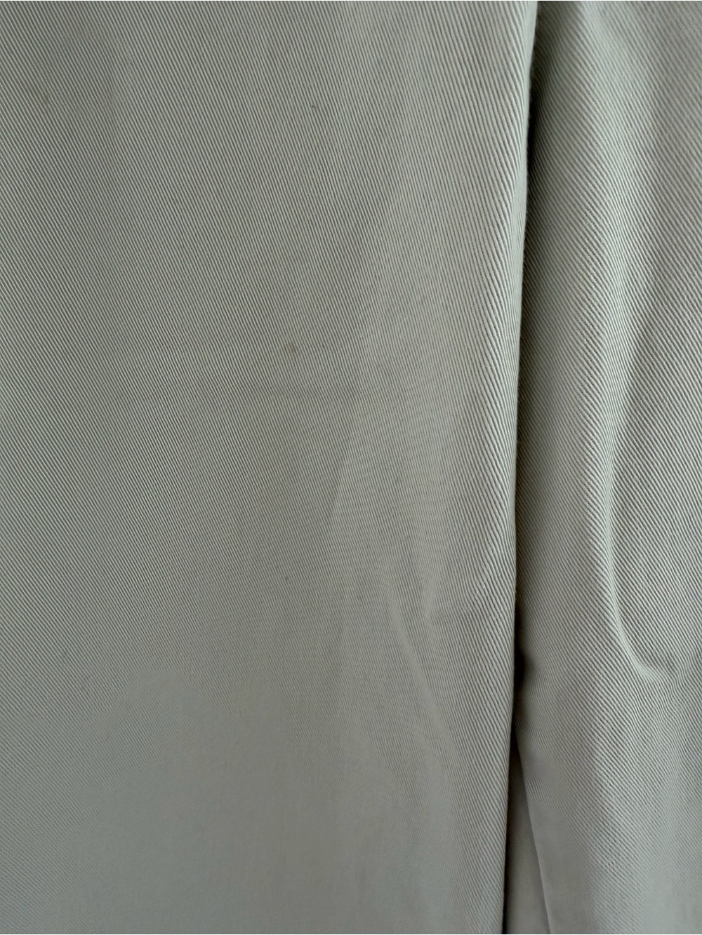 Uniqlo U Wide-Leg Cotton Twill Pants in Cream, W 25/ 63.5 cm - Picture 7 of 14